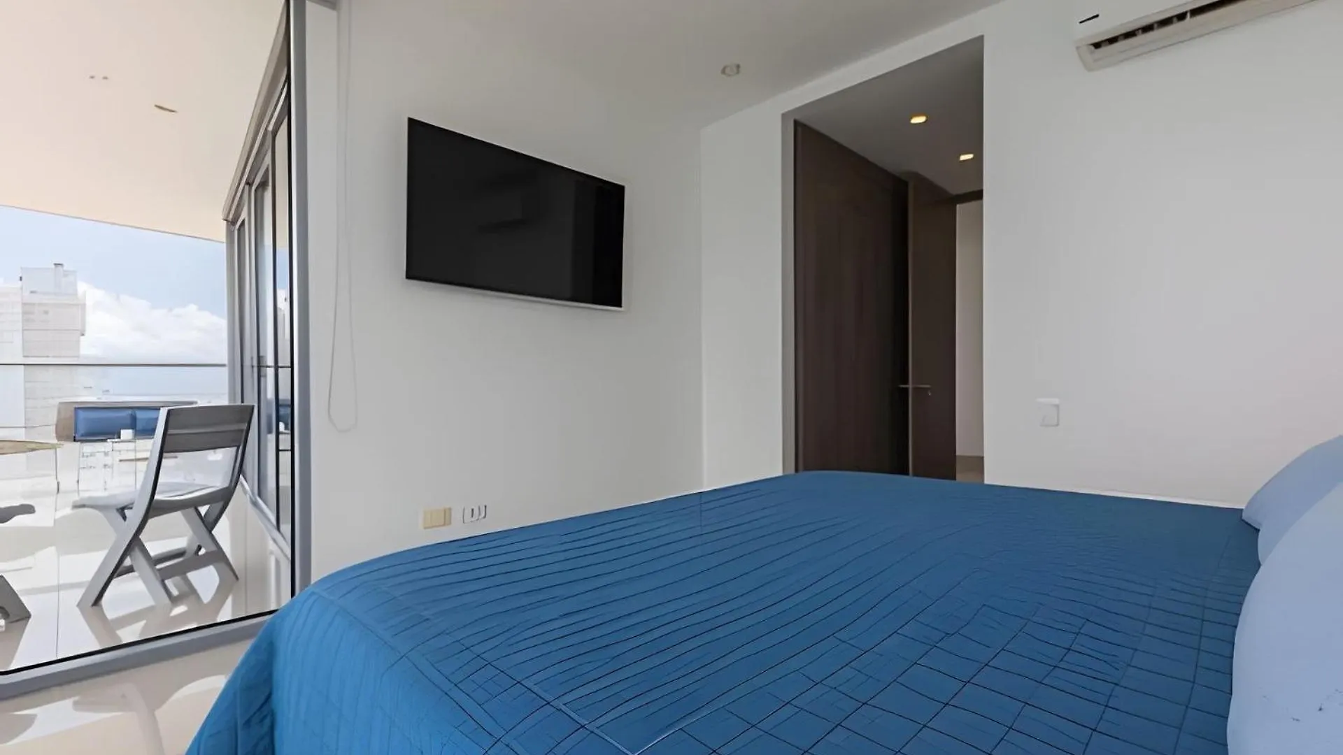 Awesome Sea View And Historic Center “Morros City” Cartagène Appartement