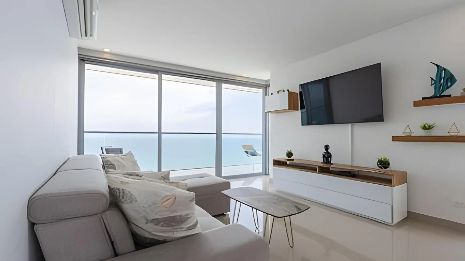 Awesome Sea View And Historic Center “Morros City” Cartagène Appartement